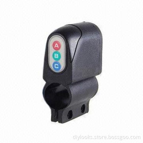 Bicycle Alarm with 4 Digitals Code Lock, OEM Orders Welcomed